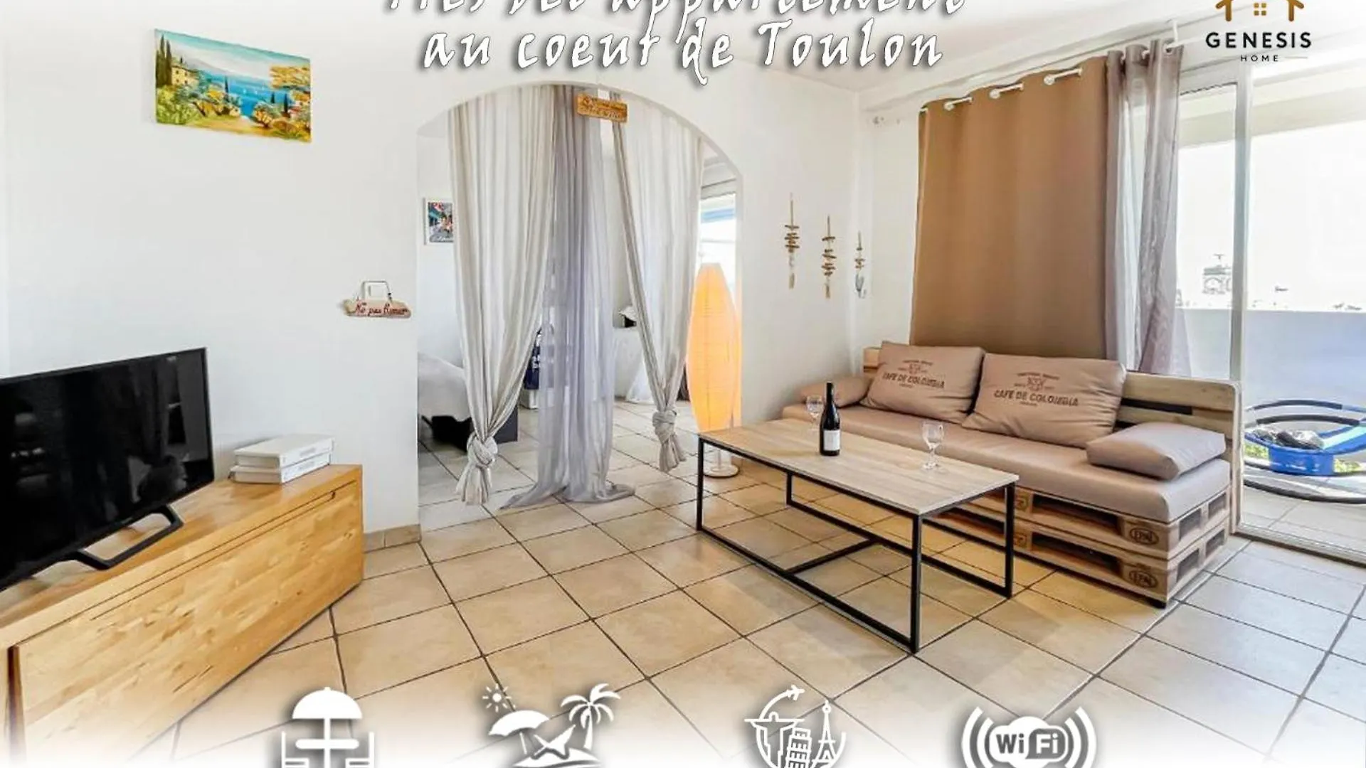 Tres Bel Appartement - Au Coeur De تولون